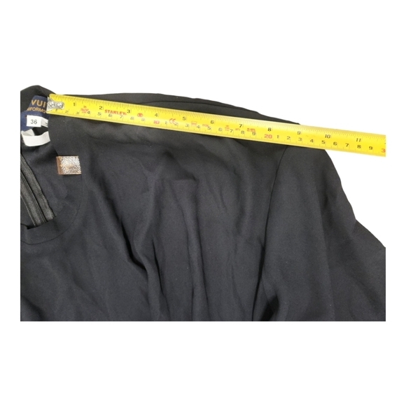Louis Vuitton Uniforms Black Long Sleeve Sales Associate LV Midi Dress SZ 36 - Picture 5 of 14